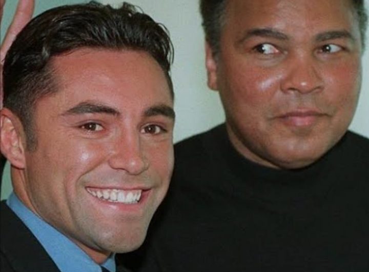 Oscar De La Hoya dan Mohammad Ali