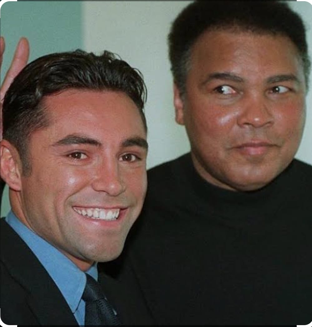 Oscar De La Hoya dan Mohammad Ali
